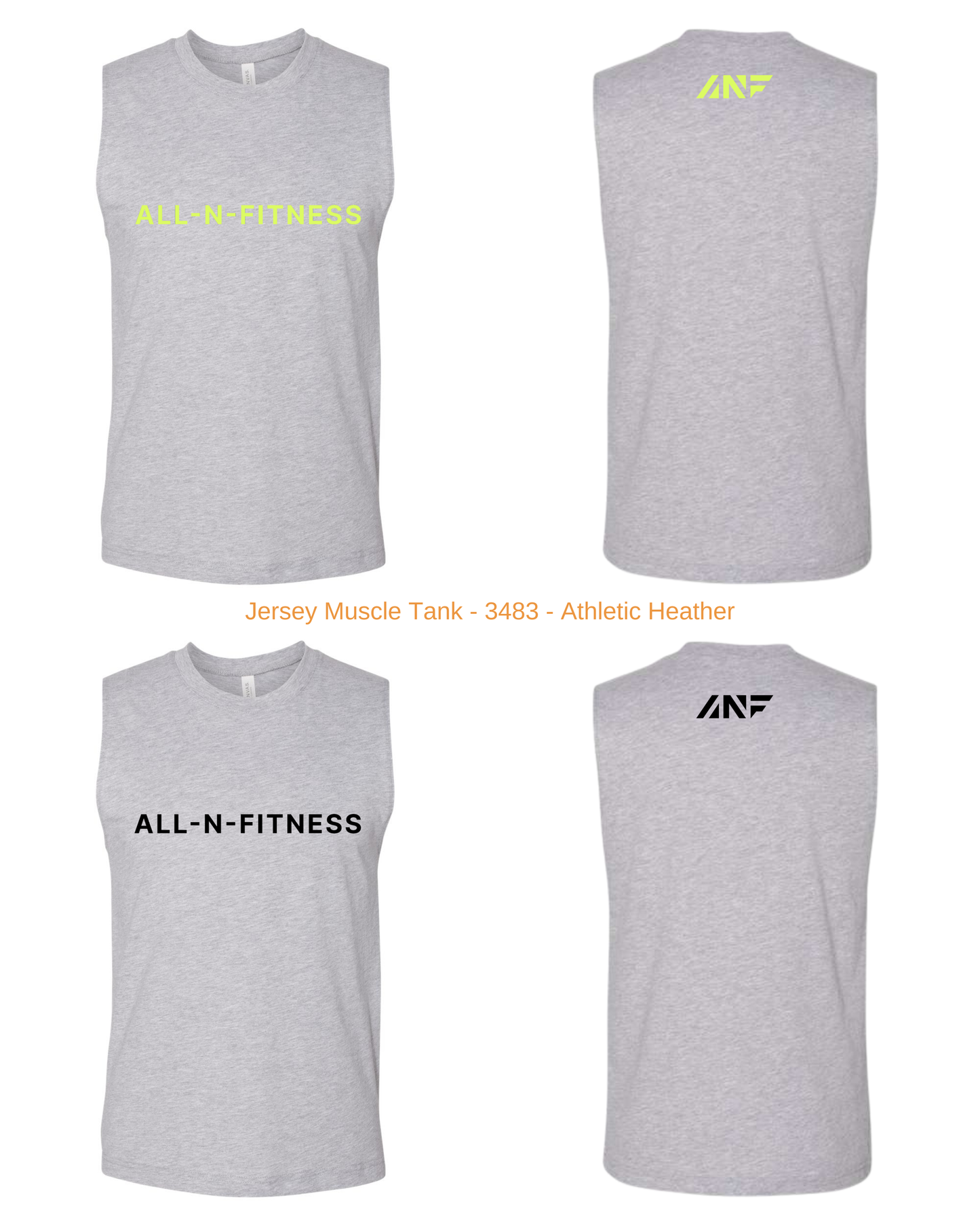Unisex Jersey Muscle Tank