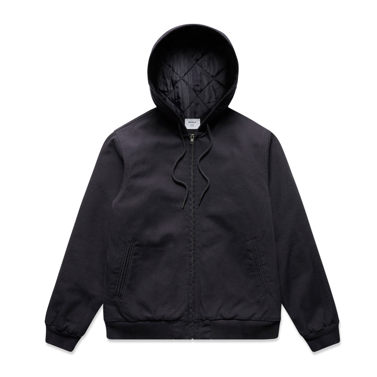 Canvas Bomber Hood Jacket | 5532
