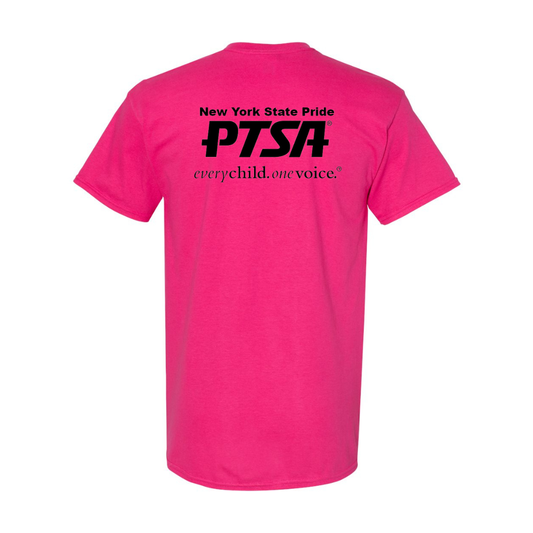 NYS Pride PTSA Circle Logo T-shirt