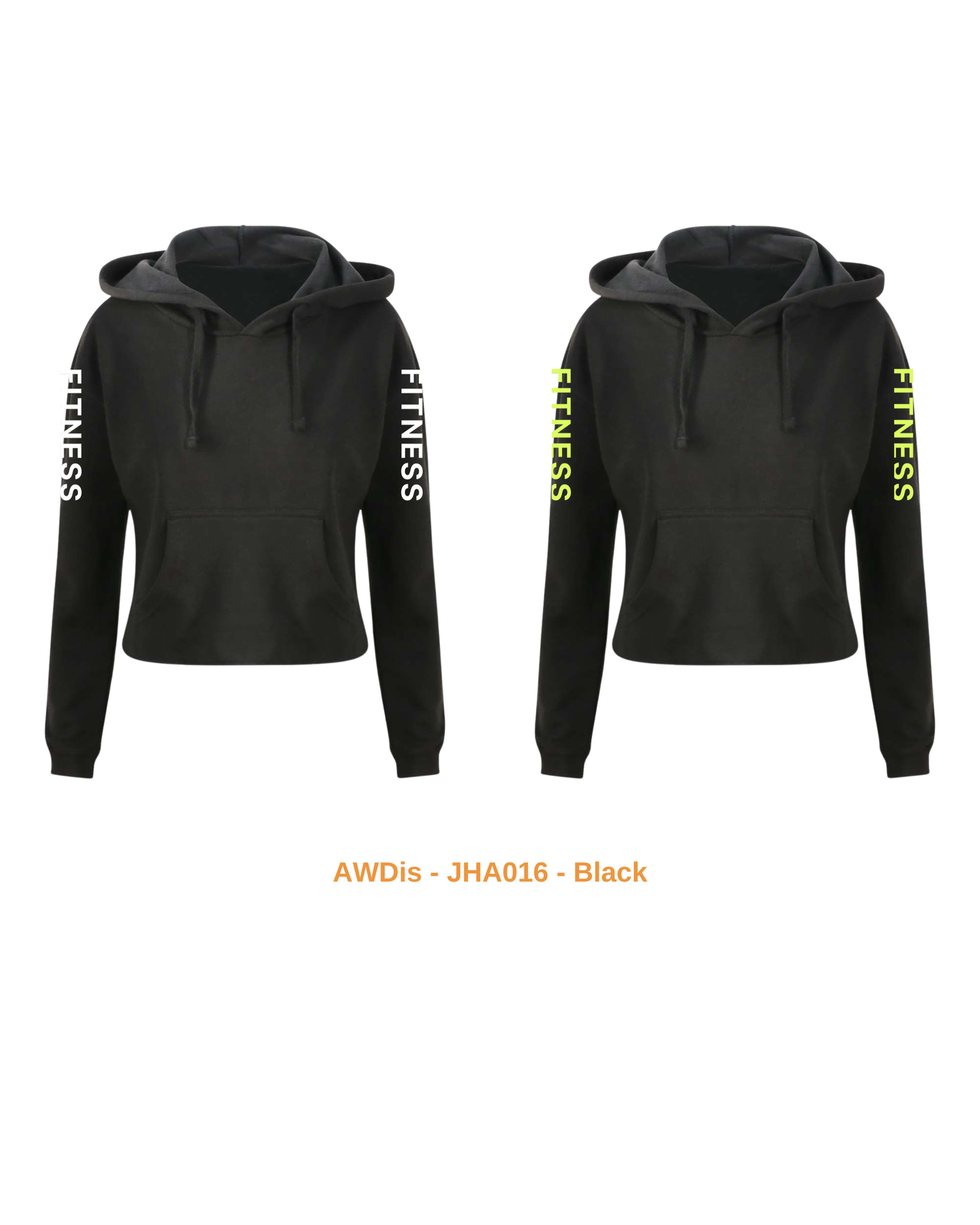 Women's Long Sleeved Cropped Hoodie