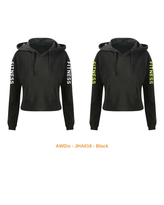 Women's Long Sleeved Cropped Hoodie