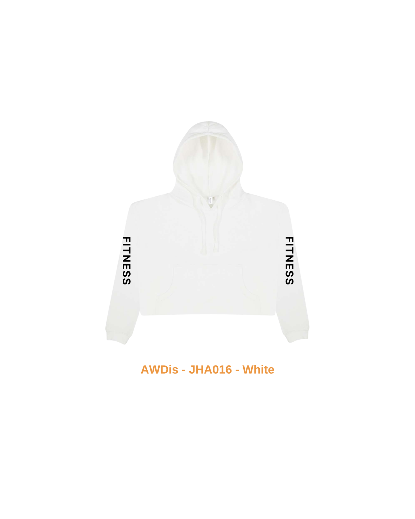 Women's Long Sleeved Cropped Hoodie