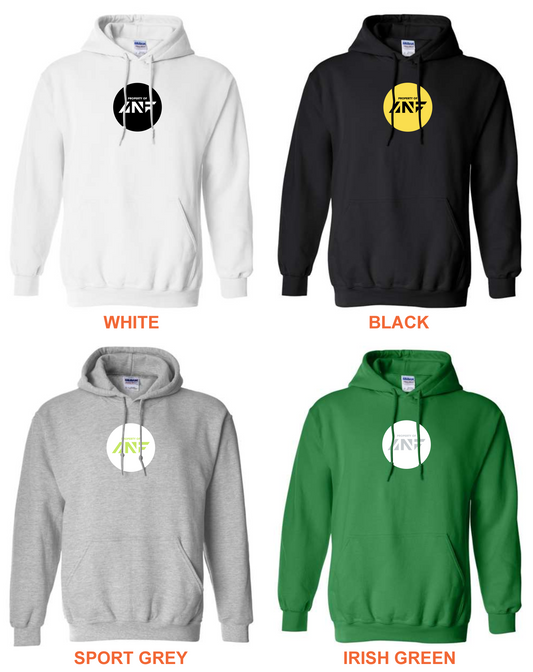 Men's Long Sleeved Hooded Sweatshirts - ANF Circle